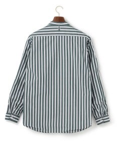 J.PRESS MEN バンドカラーリバーシブル シャツ