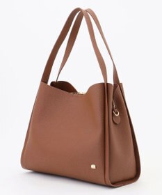 LA BAGAGERIE ソフトシュリンク2WAYハンドバッグ large