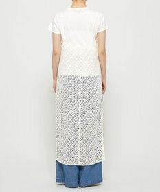 uncrave ライトデニム ワイドパンツ