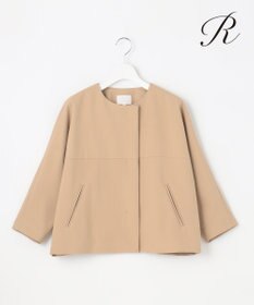 23区 L 【R(アール)】2WAYダブルクロス ノーカラージャケット