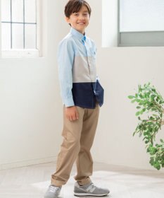 J.PRESS KIDS 【140-170cm】カラーブロック シャツ
