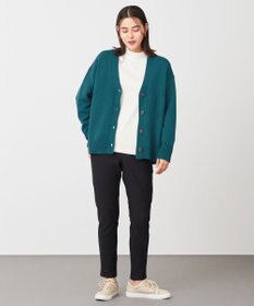 ANY 【洗濯機可】ラムウールVネック カーディガン