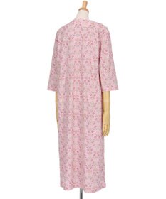 WACOAL ワンピース 綿100%(本体) 天竺素材 ミントン 7分袖 長袖 ロング丈 レディース NNT268 /ワコール