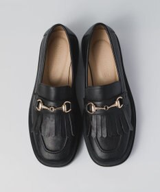 BONTRE 【PRECIEUX JOUET/プレシュウジュエ】トラックソールキルトビットローファー