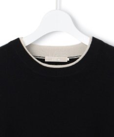 ICB 【新色追加】ソフトカシミヤミックス クルーネックニット