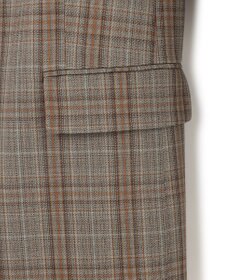 BEIGE， 【Oggi ８月号掲載】SELMA / チェックウールテーラードジャケット