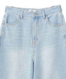 earth music&ecology スタッズデニムパンツ