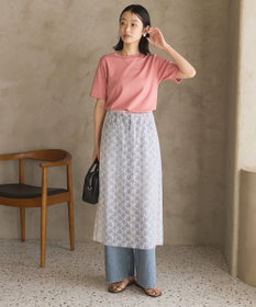 AMERICAN HOLIC きれいめコットンベーシックＴシャツ（５分袖）