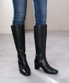 Pointer 本革 脚長効果ロングブーツ