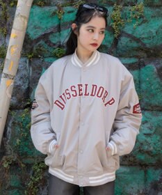 WEGO 【ユニセックス着用ITEM】グラフィックパファースタジャン