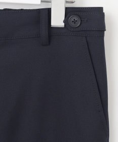 J.PRESS LADIES L 【洗える】シャークスキン セミワイド パンツ