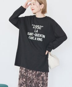 AMERICAN HOLIC カレッジロゴロングTシャツ