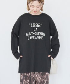 AMERICAN HOLIC カレッジロゴロングTシャツ