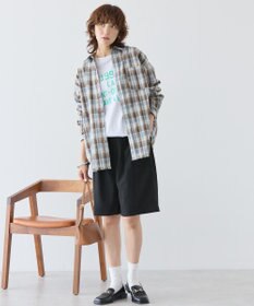 AMERICAN HOLIC カレッジロゴロングTシャツ