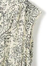 23区 【洗える】アンティークフラワープリント ワンピース