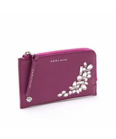 A.D.M.J. 【牛革】モーツァルト/スワロフスキー・クリスタル付オーガナイザーパース