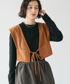 CRAFT STANDARD BOUTIQUE 2WAYカットコーデュロイビスチェ