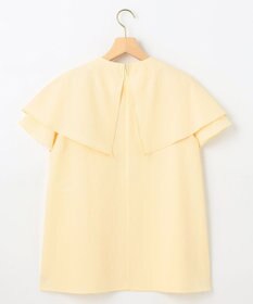 組曲 L サッカーストレッチ 襟付きブラウス