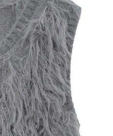 Green Parks フェザーニットベスト