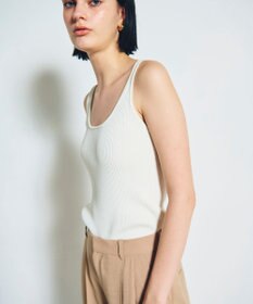 GRACE CONTINENTAL デコルテニットタンク