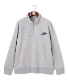 J.PRESS MEN インレージャージー ロゴハーフジップスウェット