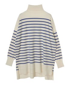 Green Parks もちやわ　タートルニットチュニック