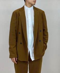 KASHIYAMA バンドカラーシャツ/ディープテール