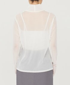 uncrave トリコットシフォン ハイネック カットソー（uncrave STANDARD）