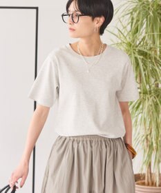 AMERICAN HOLIC きれいめコットンベーシックＴシャツ（５分袖）