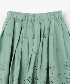 ANY KIDS 裾 刺繍 スカート