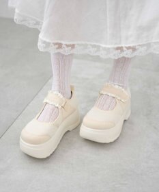 WEGO フリルベルクロシューズ