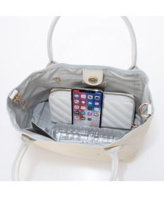 UNBILLION ペルケ perche / 牛革ドット刺繍2wayトートS