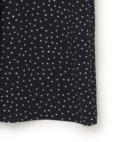 23区 【洗える】バックサテンアムンゼン ドットプリント ワンピース