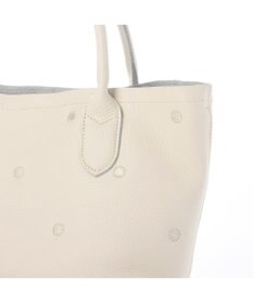 UNBILLION ペルケ perche / 牛革ドット刺繍2wayトートS