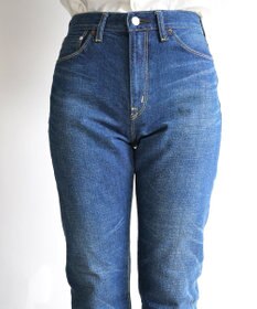 caqu modern tapered 腰回りユッタリ テーパードシルエットデニム