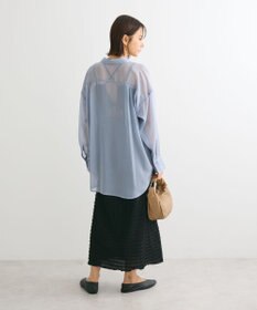 Green Parks シアーシャイニーシャツ