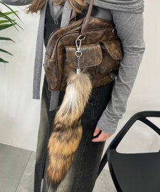 WEGO BIGファーしっぽキーホルダー