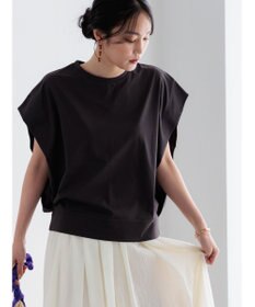 Te chichi 【接触冷感/遮熱/吸水速乾】ショルダータックドルマンTシャツ