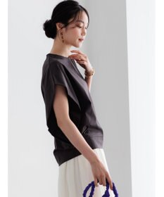 Te chichi 【接触冷感/遮熱/吸水速乾】ショルダータックドルマンTシャツ