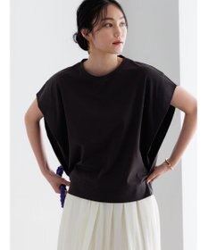 Te chichi 【接触冷感/遮熱/吸水速乾】ショルダータックドルマンTシャツ
