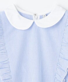 ANY KIDS コードレーン 裾刺繍 ワンピース