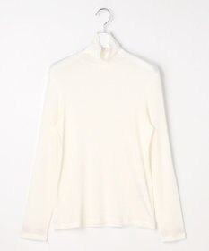 J.PRESS LADIES S カシミヤシルク シアーリブ タートル カットソー