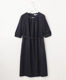 J.PRESS LADIES L 【洗える・UV加工・吸水速乾】OXIJEWELストレッチ ワンピース