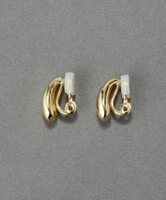 Phoebe 【痛くないシリーズ・金属アレルギー対応】ドロップソフトイヤリング　ゴールド