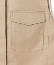 uncrave チノギャバジン ジレブラウス