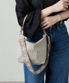 russet ＜320g/撥水性あり＞コーデュラナイロン2wayシンプルショルダーバッグ(CE-1536)