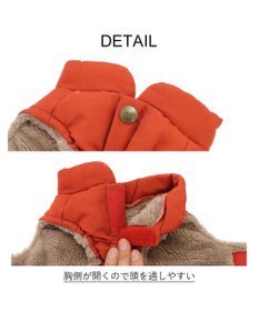 PET PARADISE LEE 綿入ベスト モノグラム 《オレンジ》 小型犬