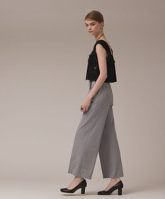 GRACE CONTINENTAL チュール刺繍トップ