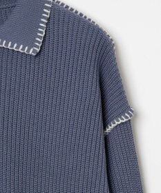 WEGO ハンドステッチポロプルオーバー