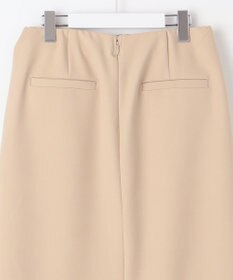 自由区 【洗える】オックスストレッチストレート スカート